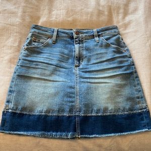 Joe’s denim skirt
